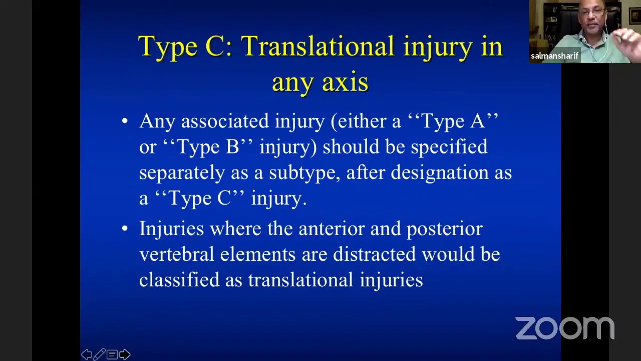 Subaxial Cervical Spine Injury Classification
