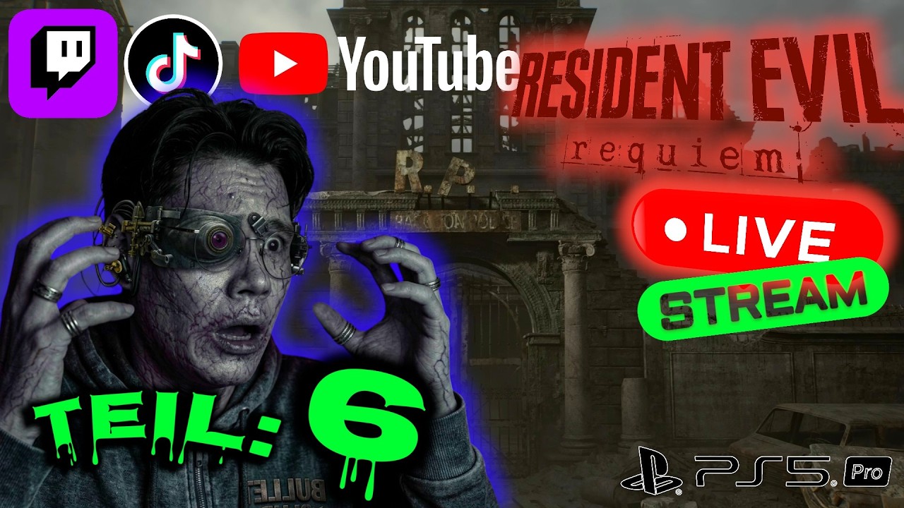 🔴JETZT LIVE! KEINE SPOILER!! RESIDENT EVIL REQUIEM PART 6