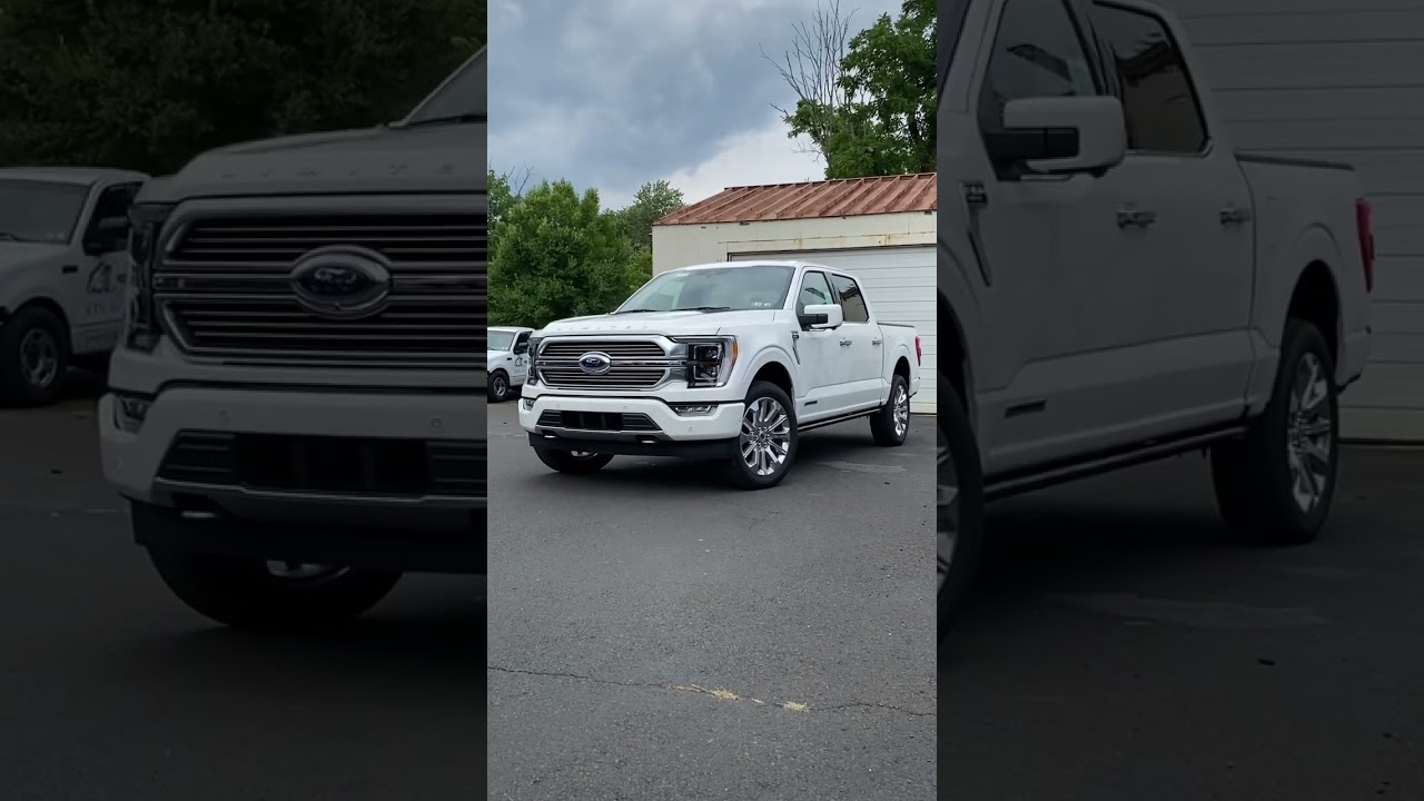 Admiral Blue Interior - 2022 F-150 Limited Powerboost
