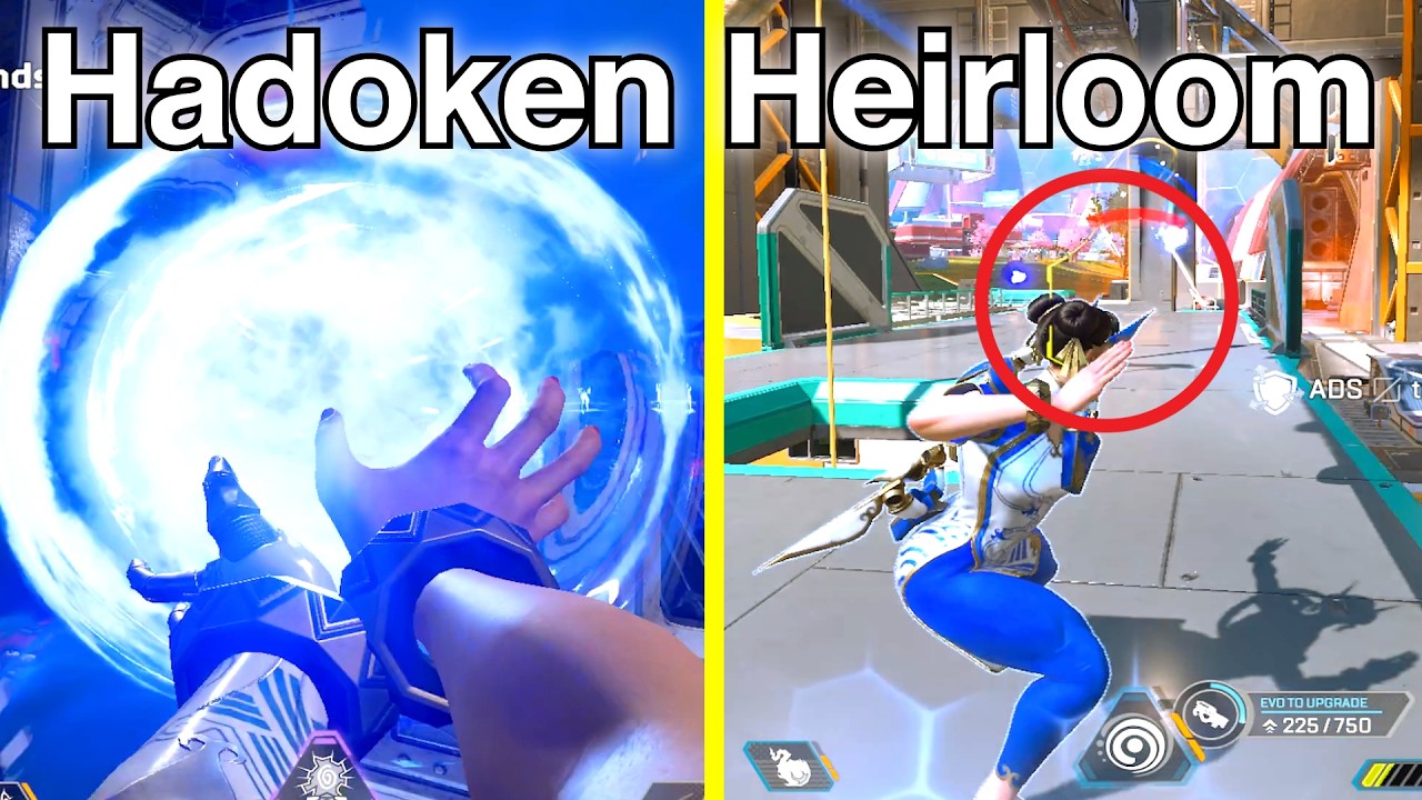 Apex&rsquo;s NEW Hadoken Heirloom + Street Fighter Gameplay!