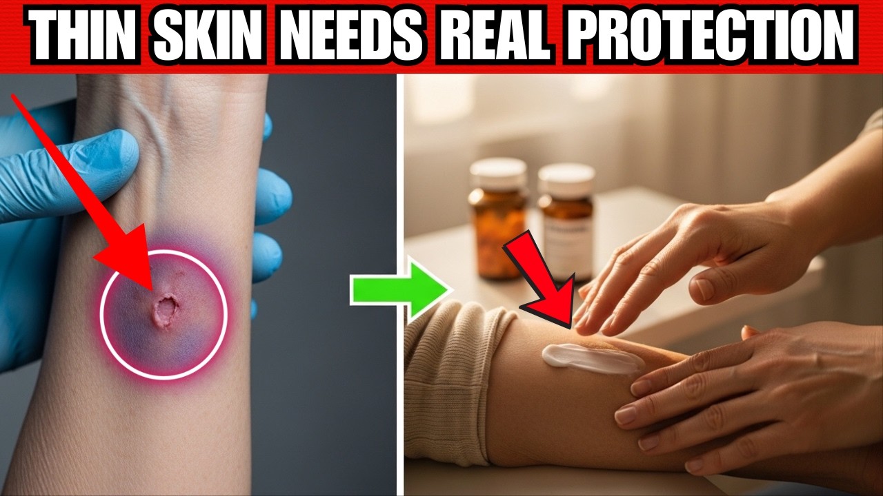 Thinning Skin After 60 The Old Doctor's Secret to Stop Bruising