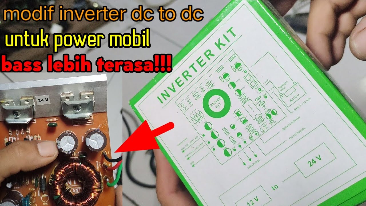 MODIF INVERTER DC TO DC||TENAGA LEBIH MAKSIMAL@ceponkjointgap