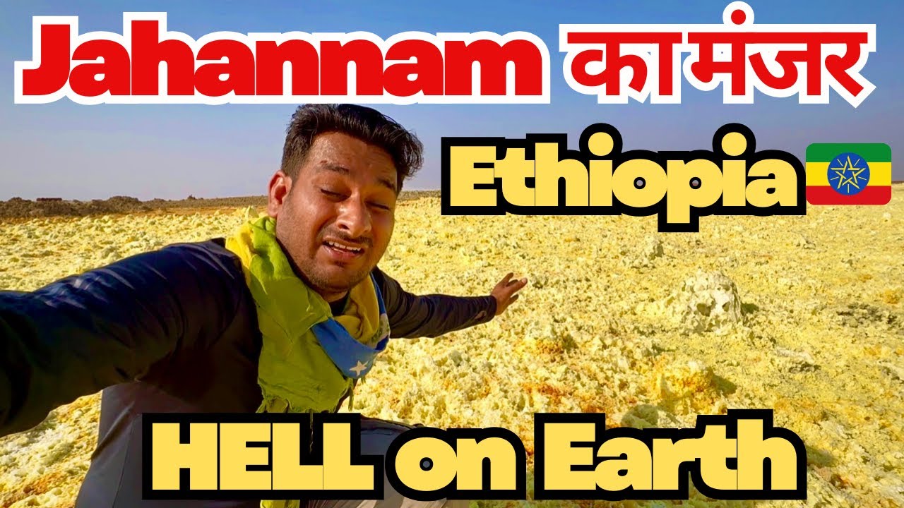 I almost died 😭😢 most hottest place on the earth 🌍 reality of Danakil Depression, Ethiopia 🇪🇹 part2 