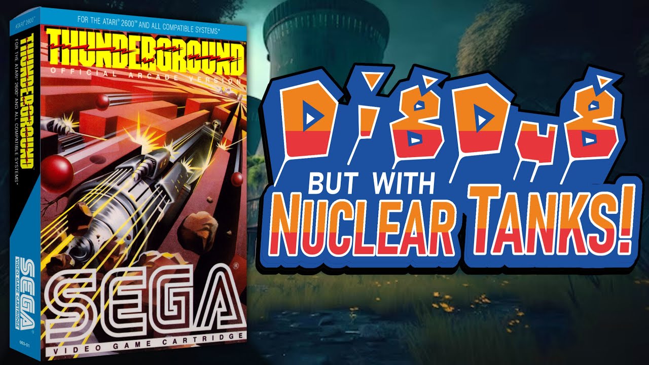Atari 2600 Thunderground from SEGA | It's All About Design!