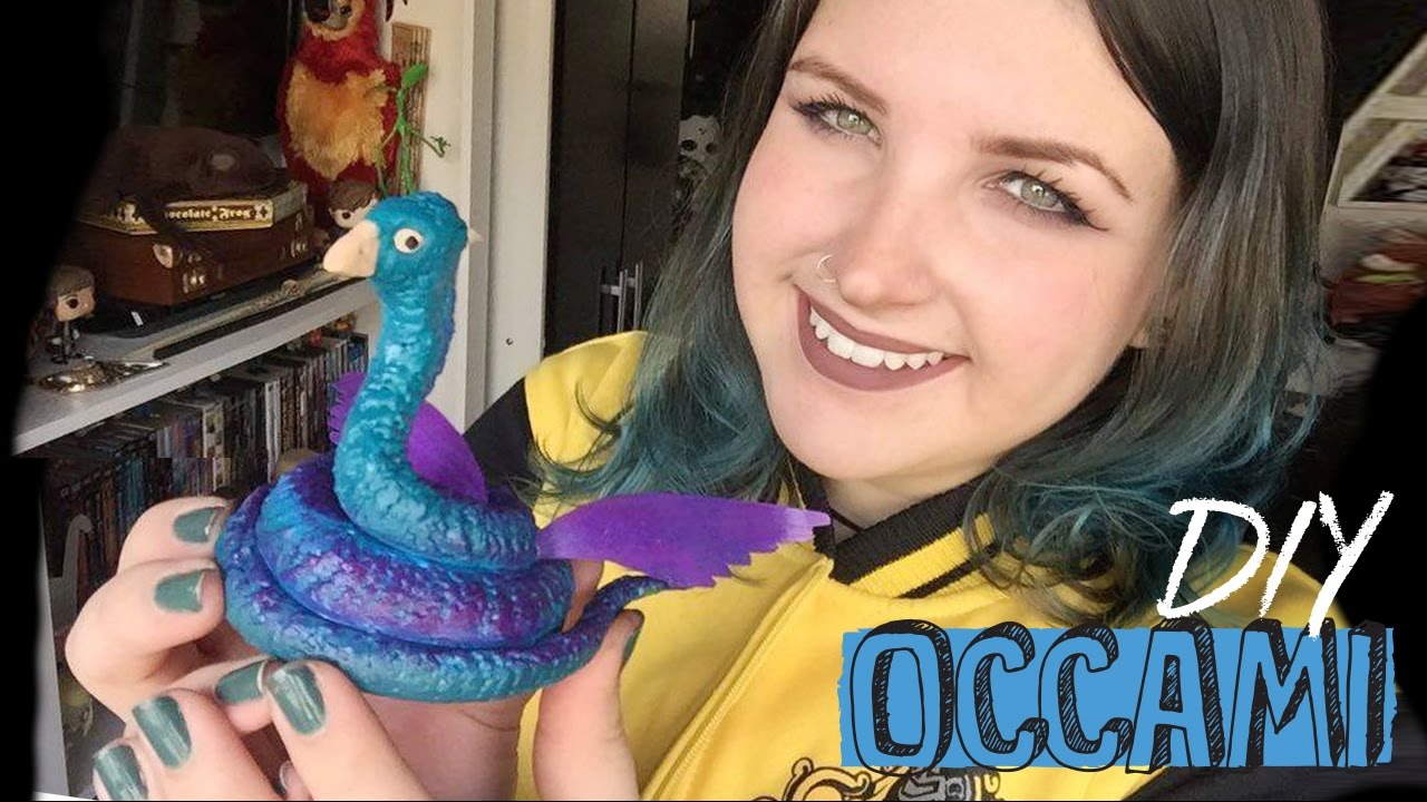 ANIMAIS FANTÁSTICOS E ONDE HABITAM: DIY OCCAMY