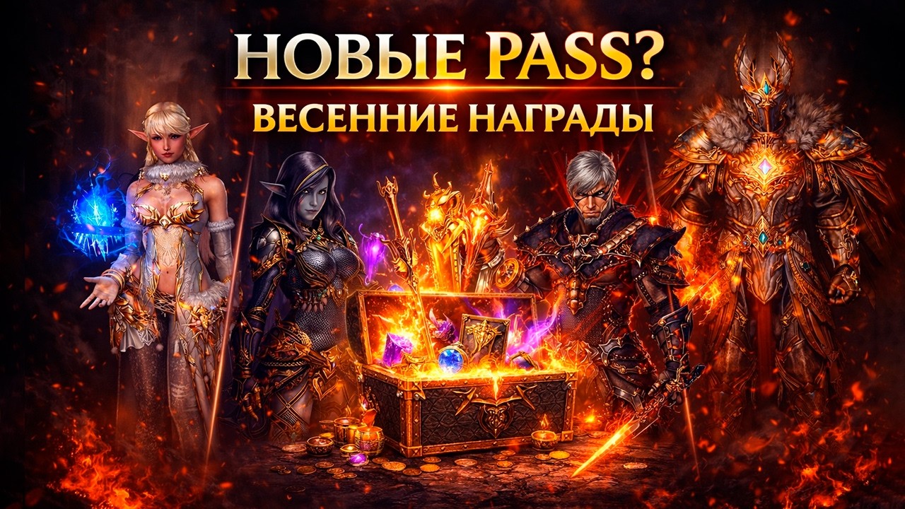 НОВЫЕ SPECIAL PASS В LINEAGE 2?! Весенние награды Eva / Wolf / Samurai