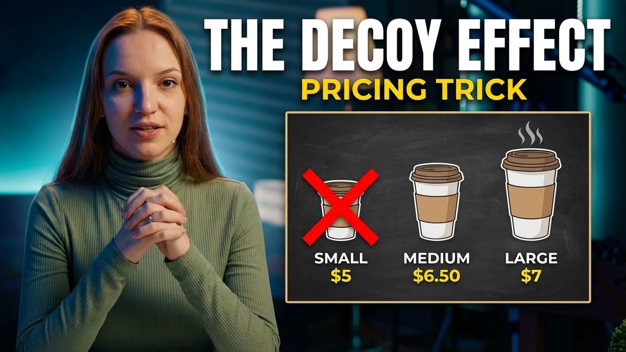 The Decoy Effect: The Pricing Trick That Makes You Buy Expensive Items