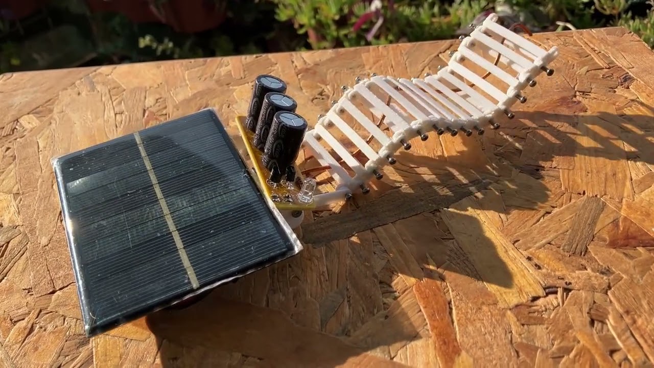 Project: A BEAM Solar-Powered Snake Robot