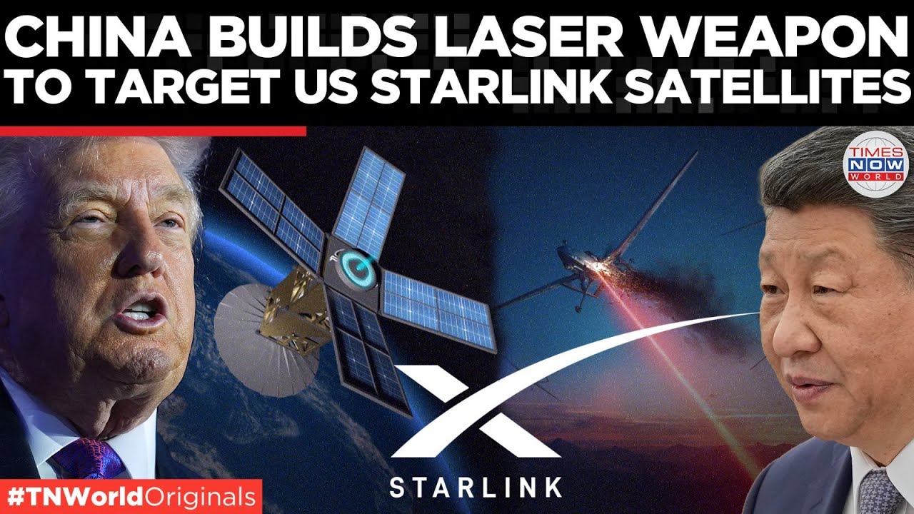 CHINA UNLEASHES SPACE LASER: Starlink Satellites Face Direct Threat From Beijing | World News