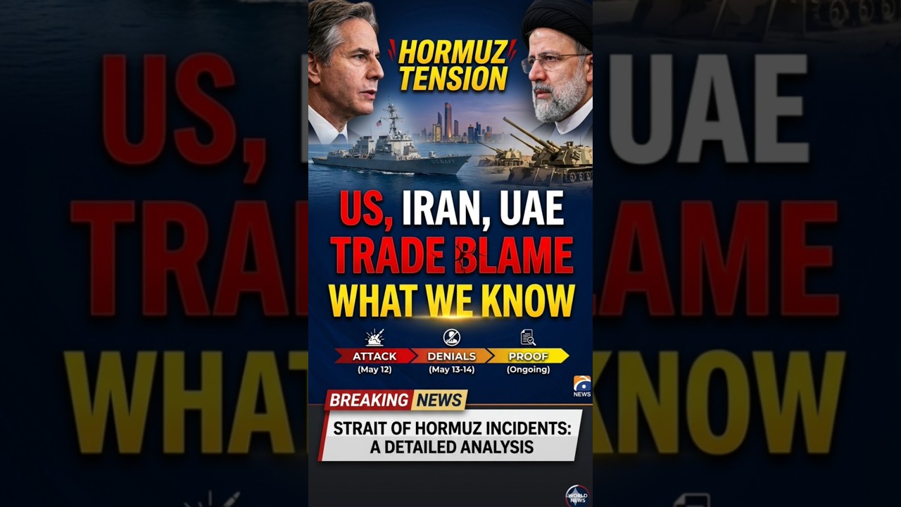 US vs Iran vs UAE: Hormuz Attack Claims Explained | Rising Gulf Tensions 2026#HormuzCrisis #USvsIran