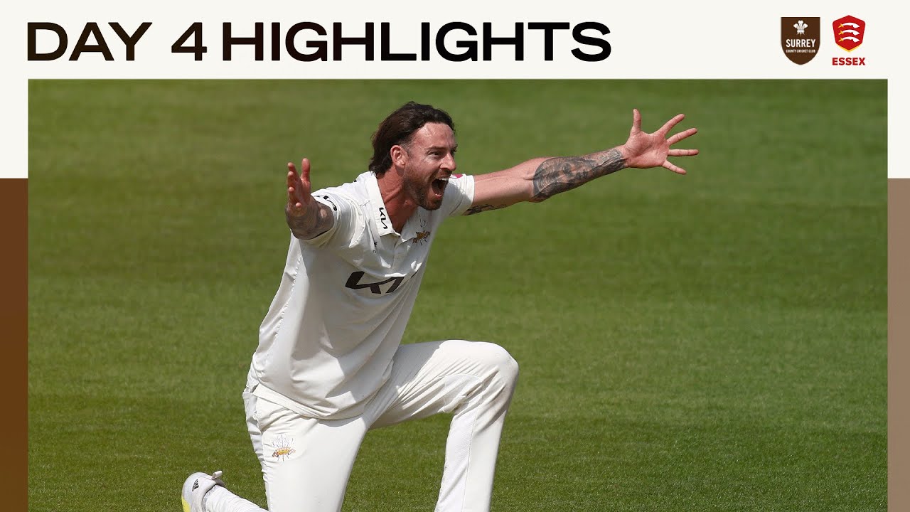 Highlights: Surrey wrap up HUGE 145-run victory over Essex