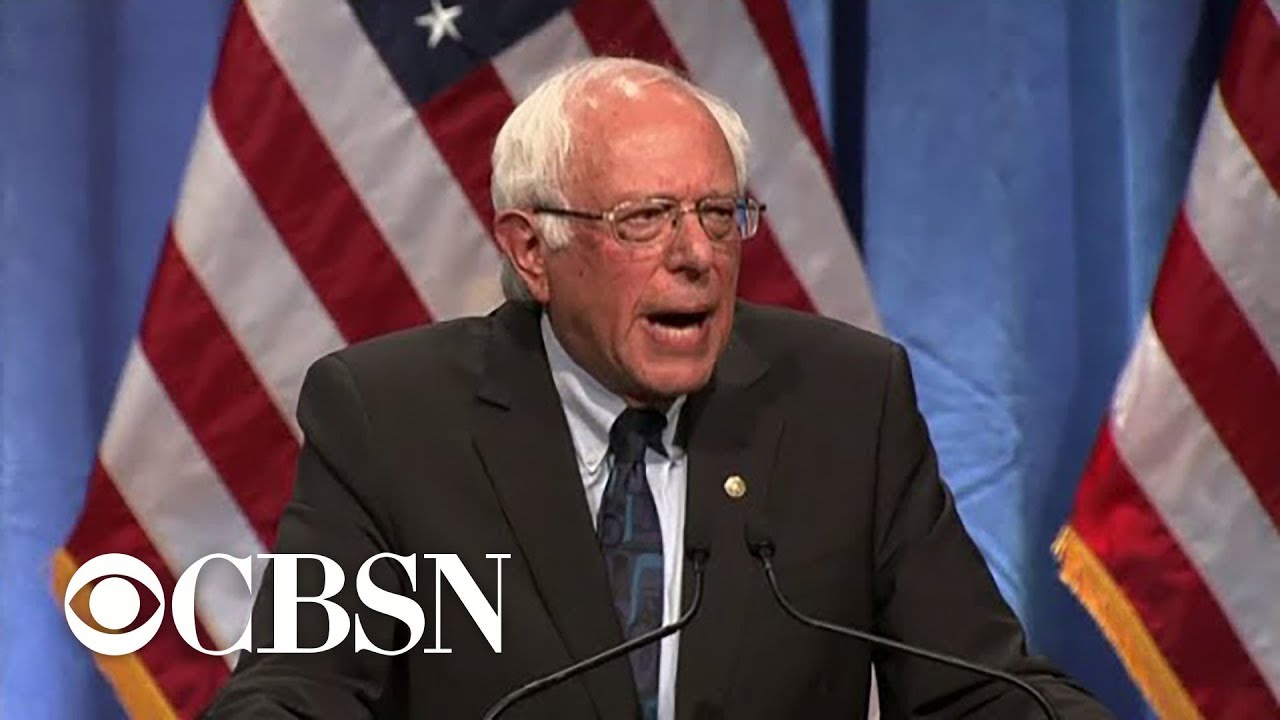 Bernie Sanders calls for 