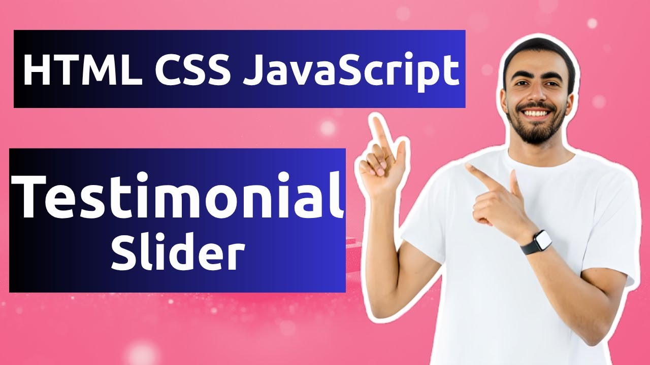 Создайте потрясающий слайдер отзывов с помощью HTML, CSS и JavaScript