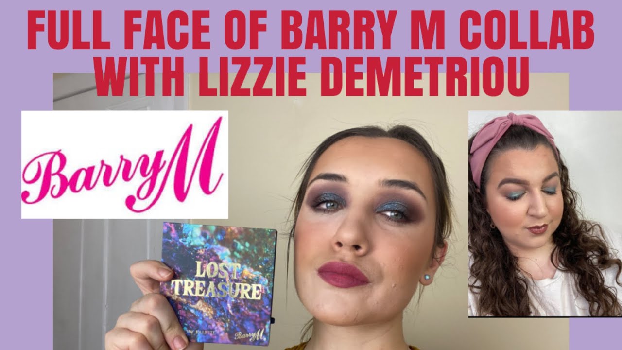 FULL FACE OF BARRY M COLLAB WITH LIZZIE #fullface #fullfaceofbarrym