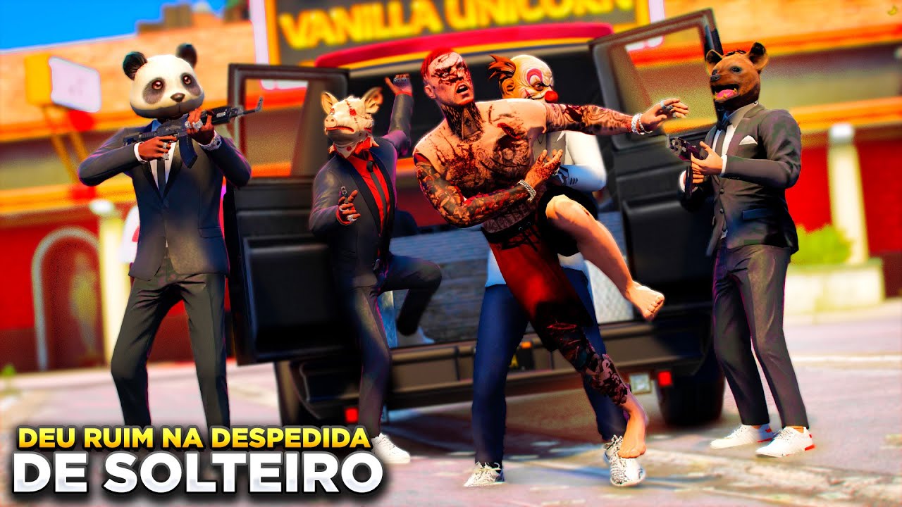 GTA V: VIDA DO CRIME | SEQUESTRO, MÁFIA E TIRO! MINHA DESPEDIDA DE SOLTEIRO SAIU DO CONTROLE!😱|#137