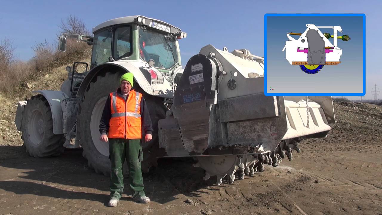 Soil stabilization grinder in hard practical use [HD] [EN]