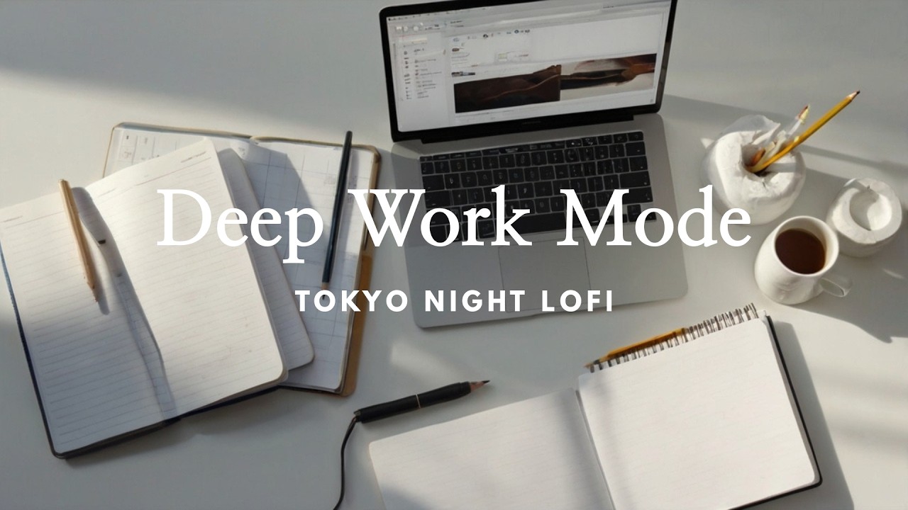 3 Hours Lofi for Deep Work Mode – Minimal Background Music for Focus & Productivity