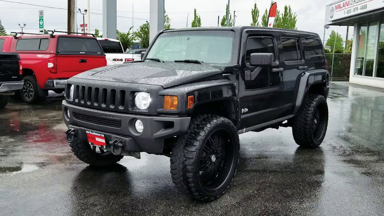 2007 HUMMER H3 BLACKOUT EDITION