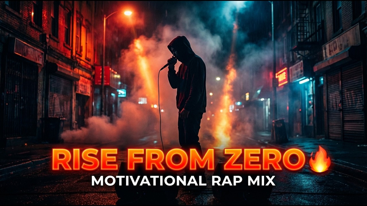 Rise From Zero 🔥 | Motivational Hindi Rap Song 2026 | Dark Hustle Rap | SJ Music Home |Rap song 2026