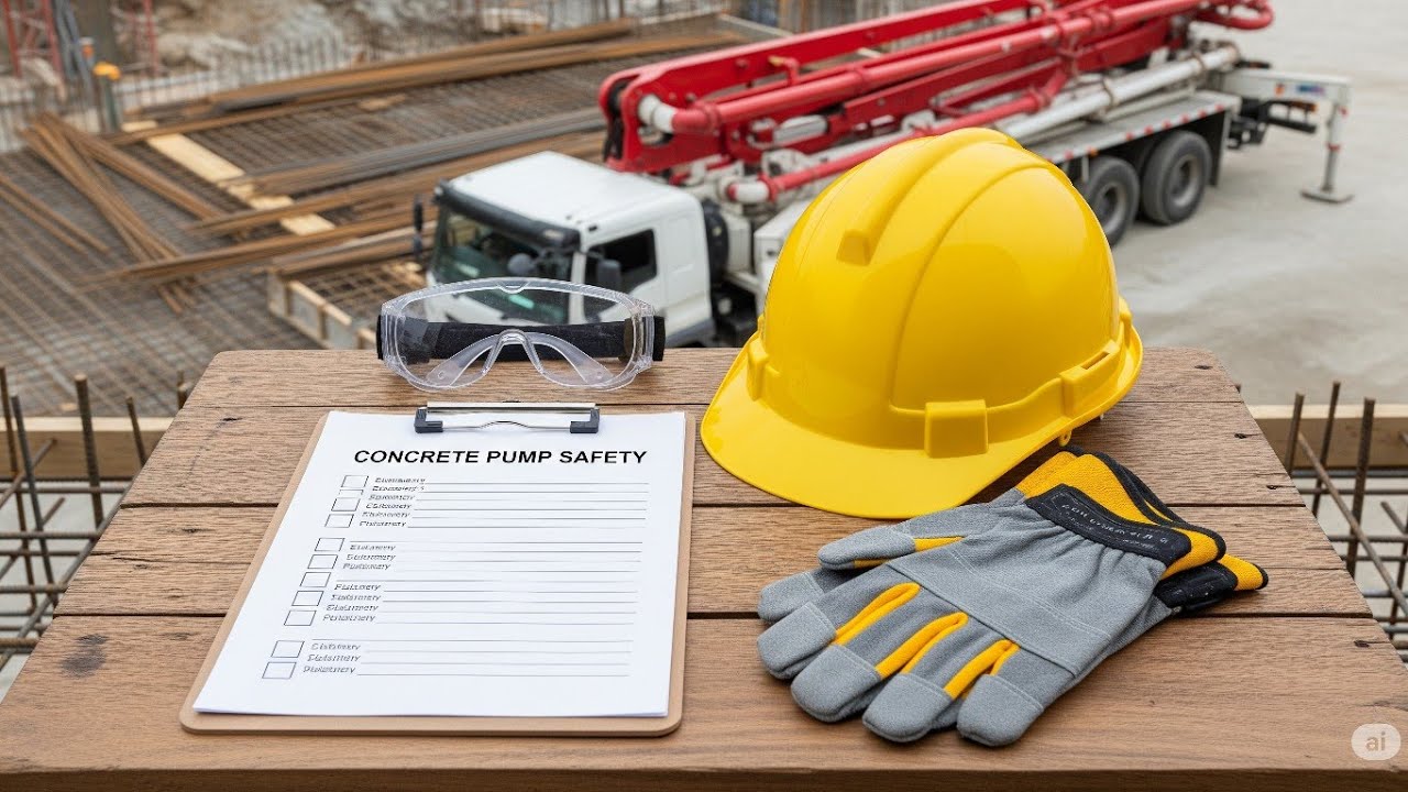 Avoid Concrete Pump Hazards: Safety Checklist for Construction Sites