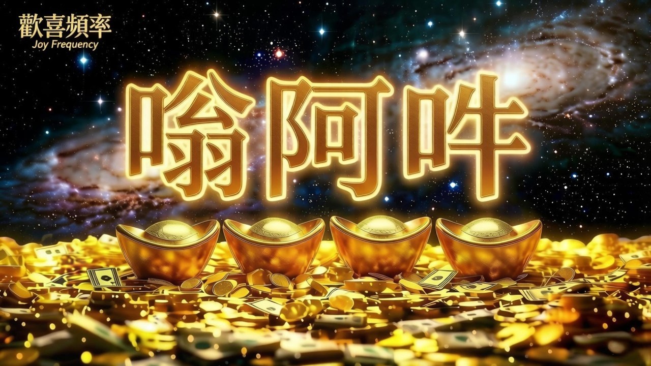 嗡阿吽【招福招財】接通無量豐盛源頭，身心安穩與財富極致顯化｜Om Ah Hum Mantra for Infinite Wealth (金運・財富・재물운)