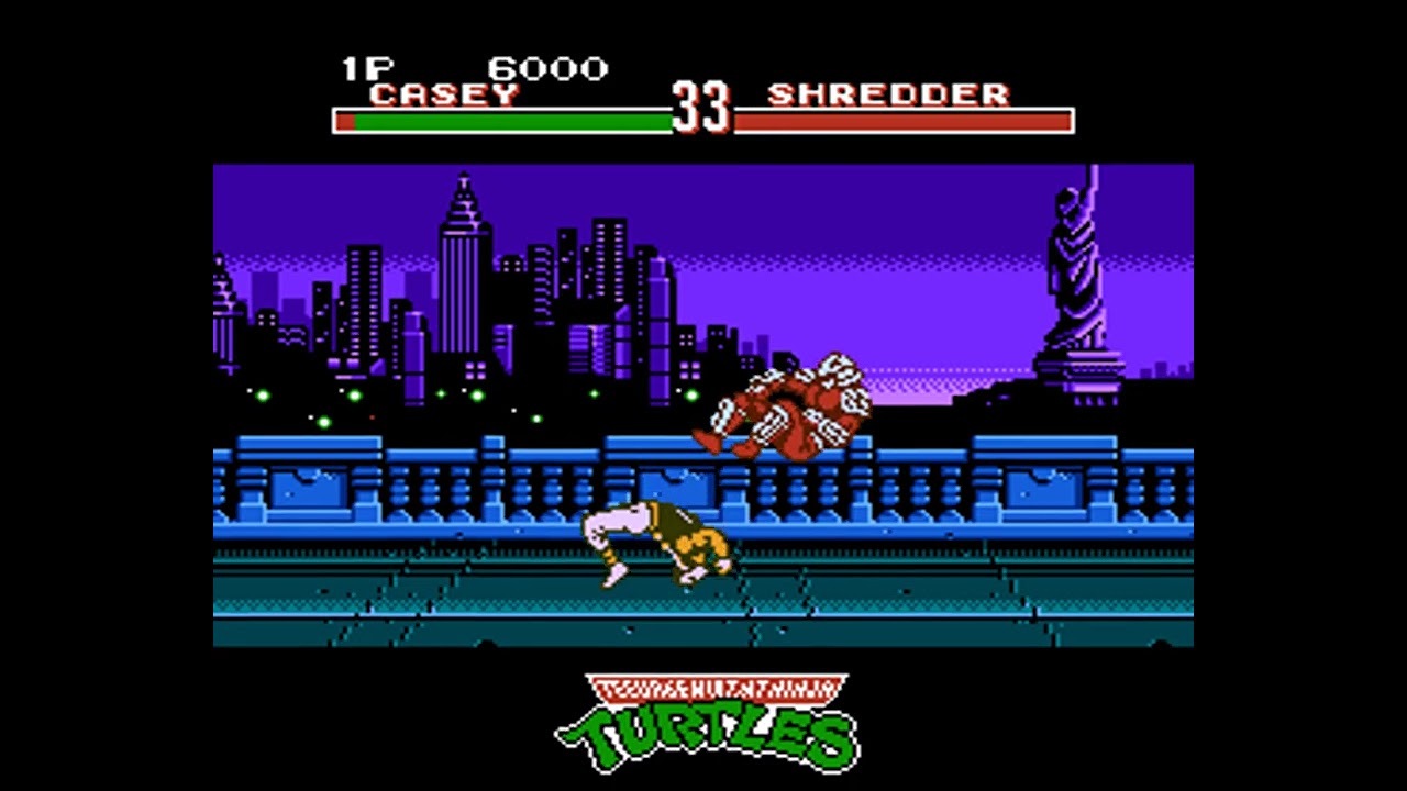 Turtles Tournament Fighter - Shredder vs Casey