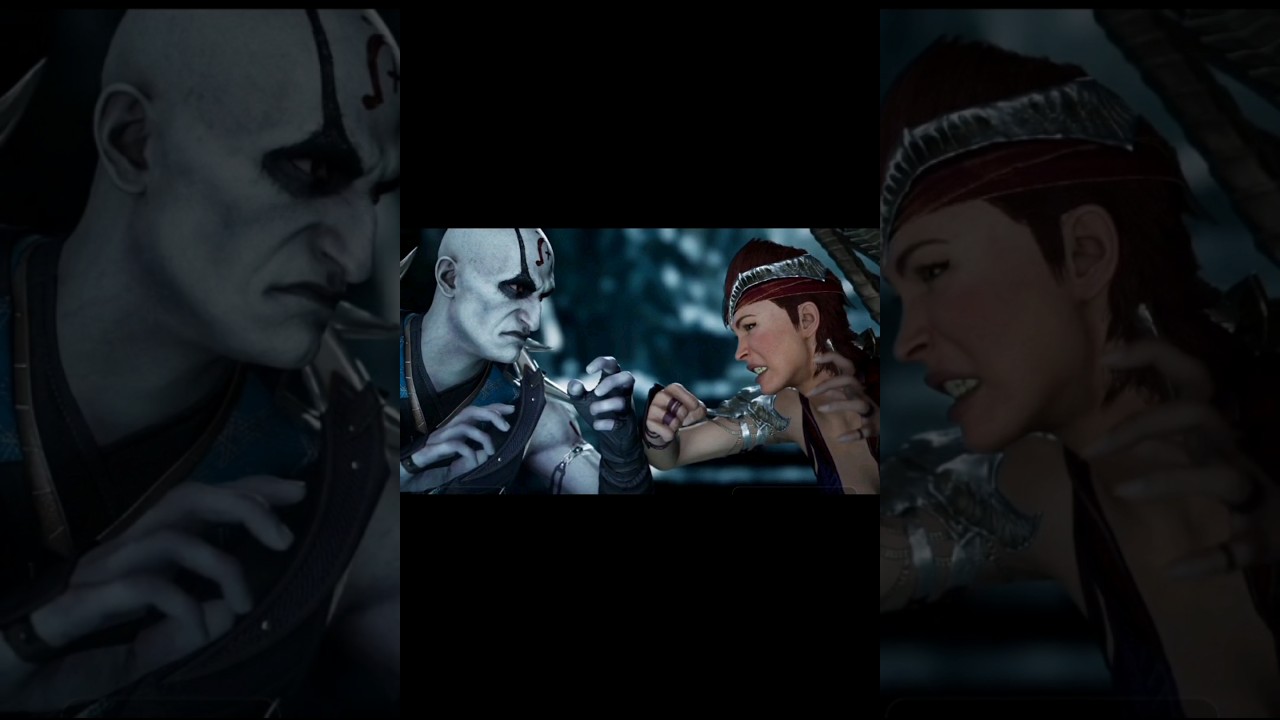 Quan Chi vs Nitara Intro - MK1 
