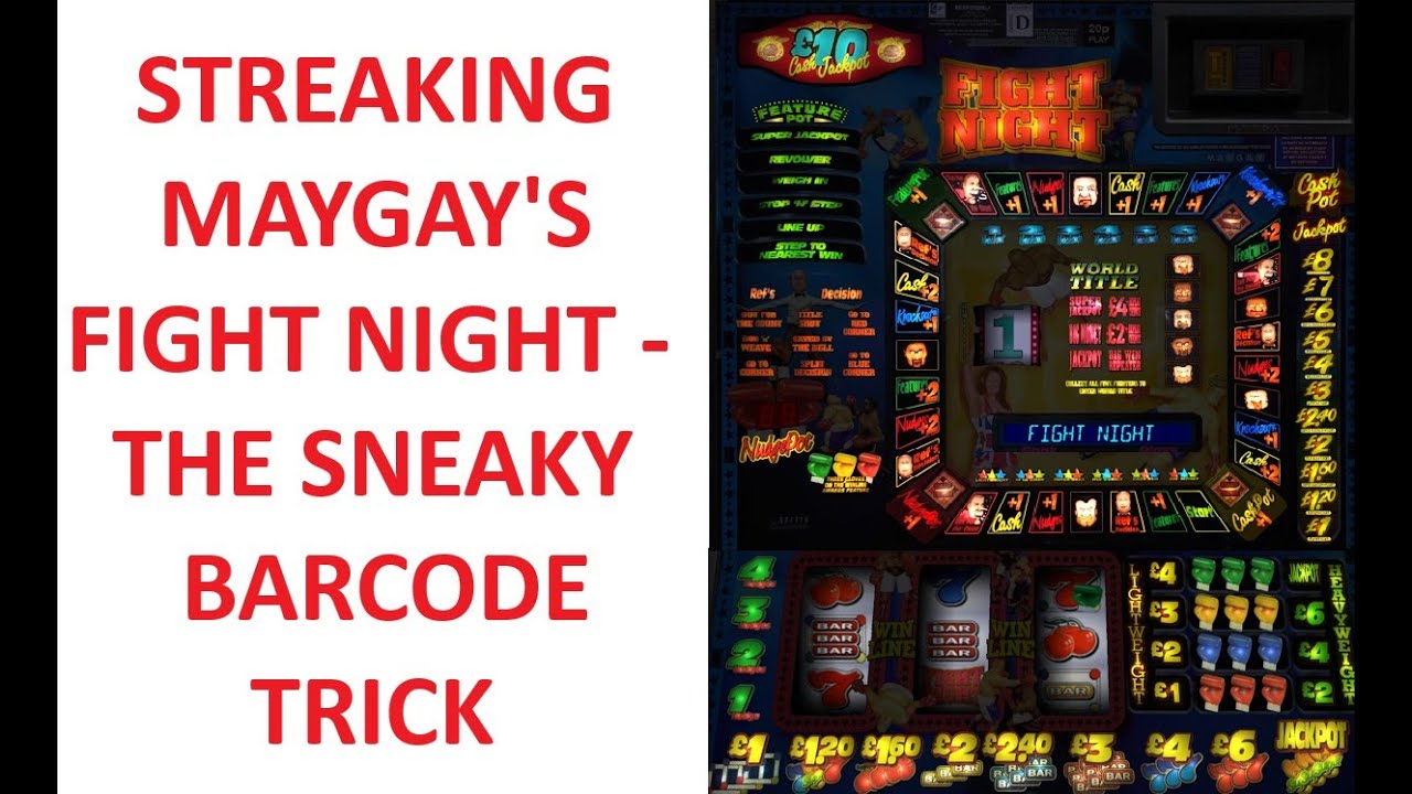 Maygay's Fight Night - Streaking It With A Clever Little Barcode Trick