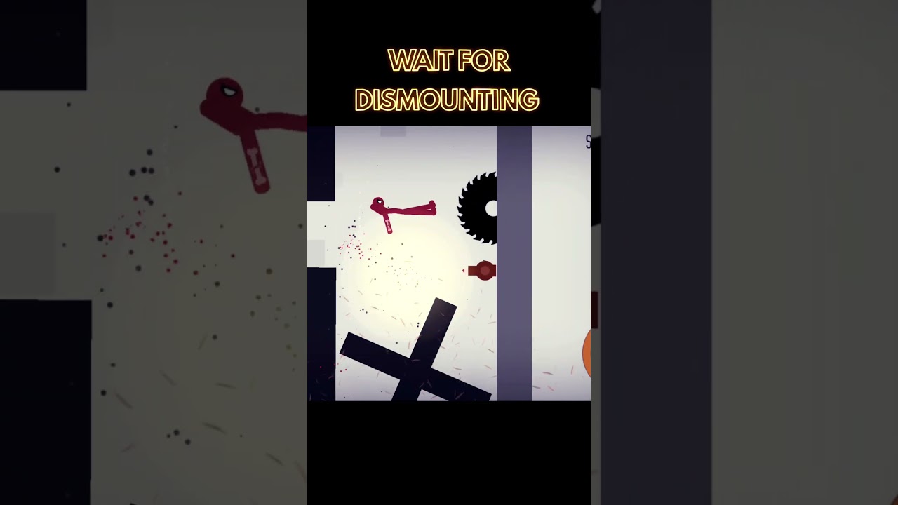 stickman dismounting 🤯 