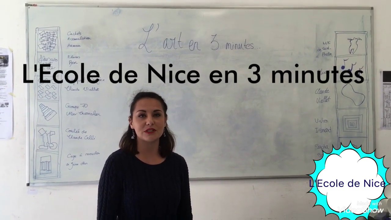 L'art en 3 minutes #13 - L'Ecole de Nice