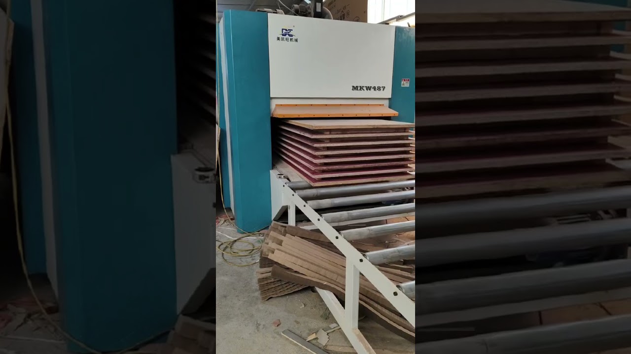 Microwave press machine
