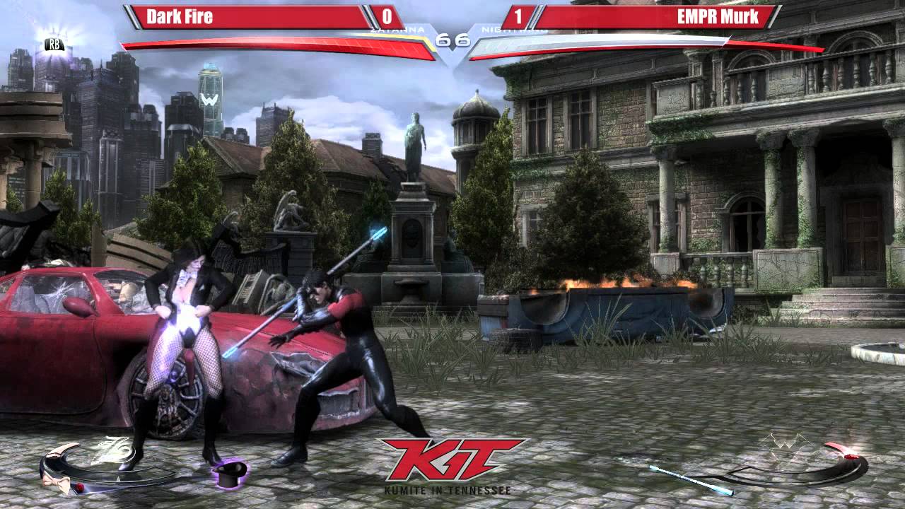 Injustice @ KIT15 - Dark Fire (Zatanna) vs EMPR Murk (Nightwing) [720p/60fps]