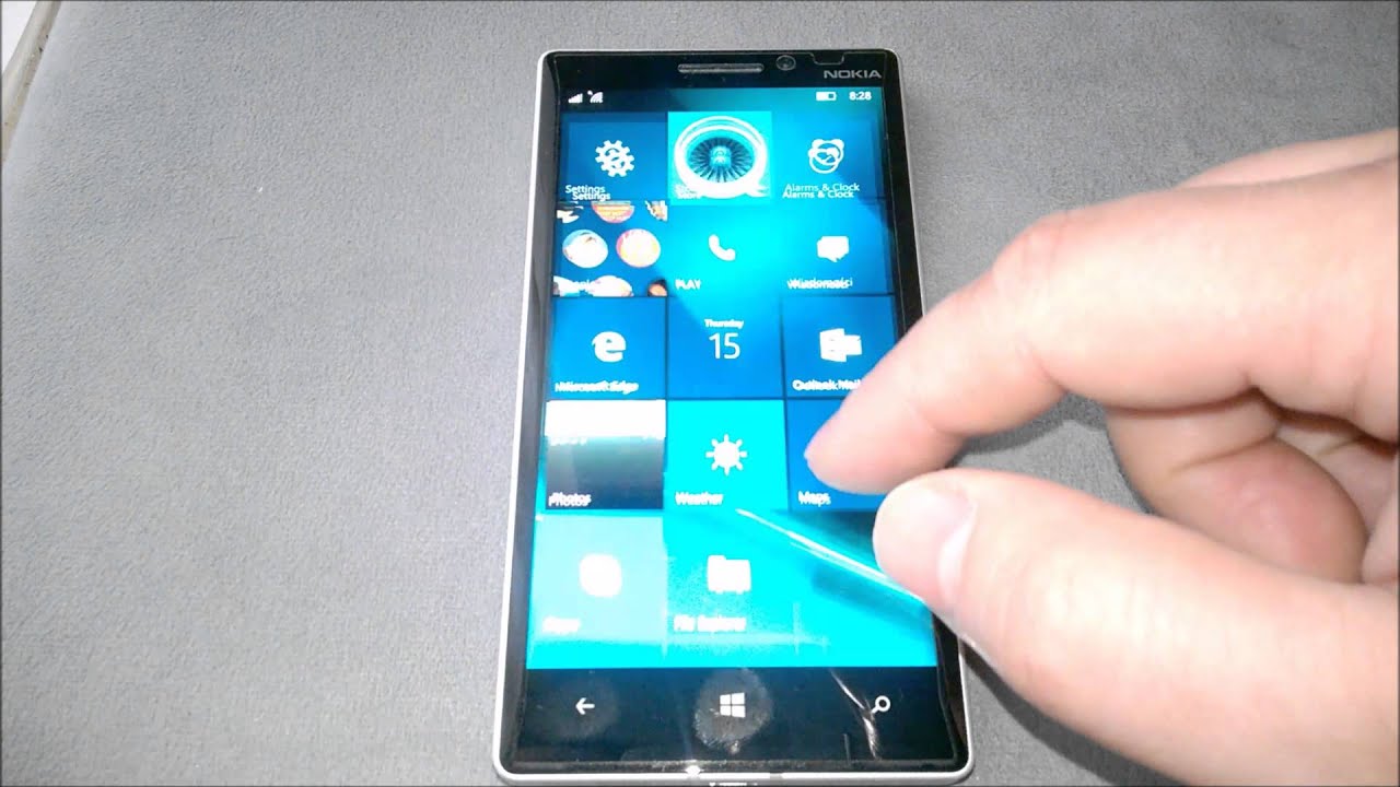 Winows 10 Mobile build 10549  - System Speed