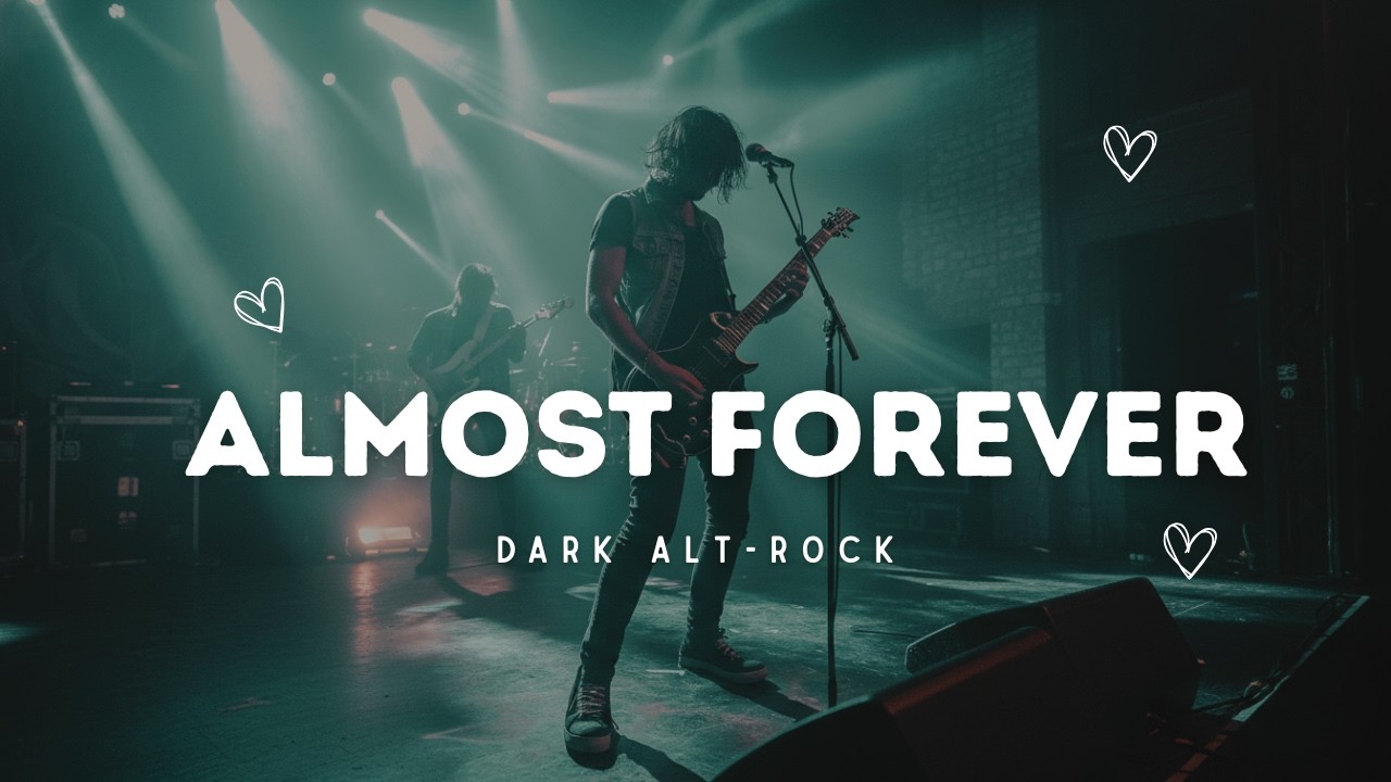 Almost Forever | Dark Alt-Rock Emotional Ballad (Official Lyric Video)