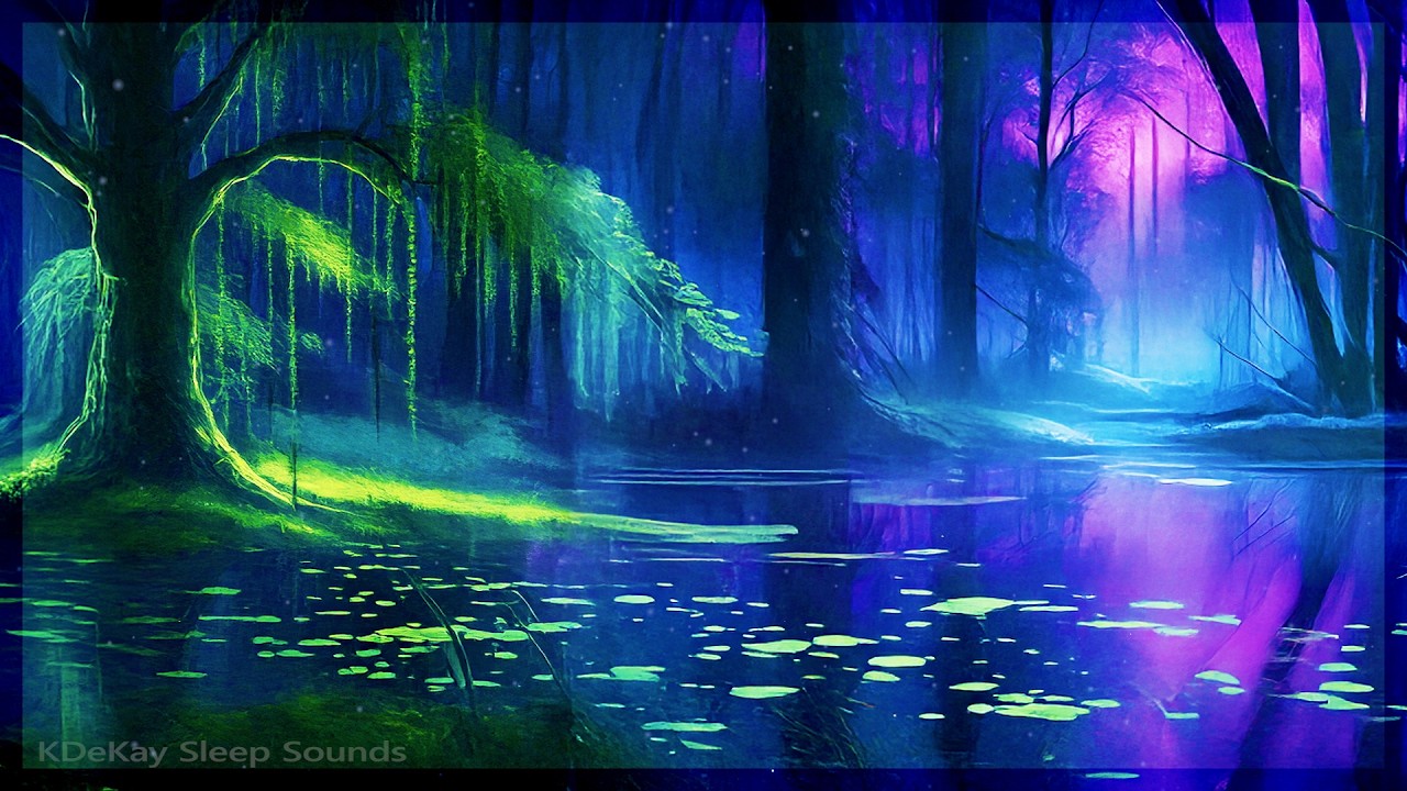 Frog Symphony | Binaural Nighttime Ambience | 10 Hours of Frogs & Crickets | Nature Sleep Sounds