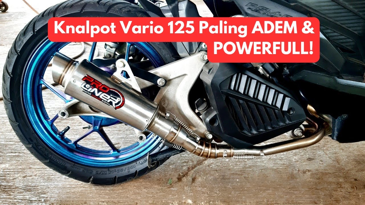 STOP Beli Knalpot Sembarangan! Ini 5 Rekomendasi Knalpot Vario 125 Paling ADEM & POWERFULL?