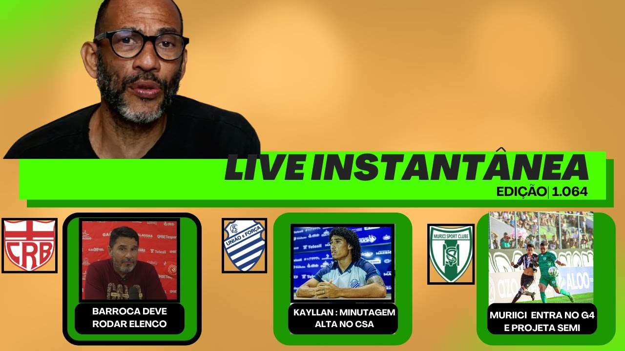 Live Instantânea | Edição #1.064