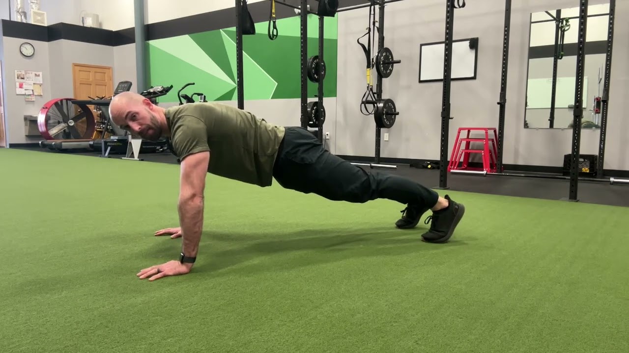 Eccentric Only Push Up
