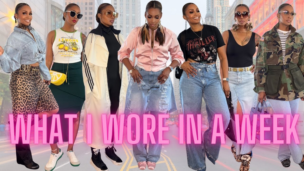 WHAT I WORE IN A WEEK ELEVATED CASUAL LOOKS 2025