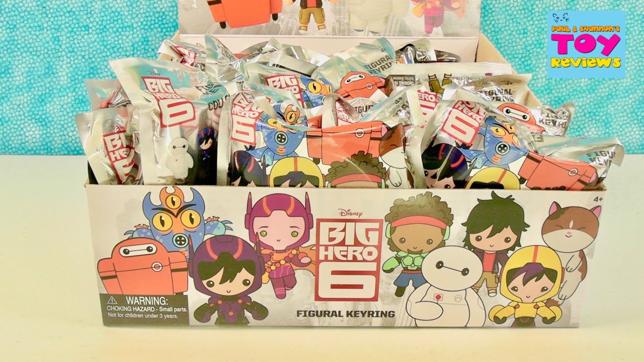Disney Big Hero 6 Figural Keyring Blind Bag Unboxing | PSToyReviews