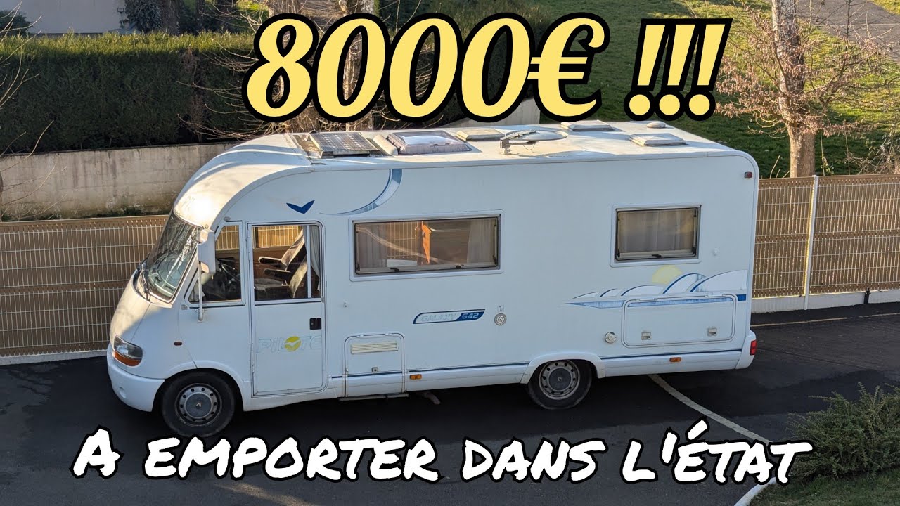 A vendre : Un Integral 4 places 2.8 Sofim clim à prix dingue - Pour bricoleur -