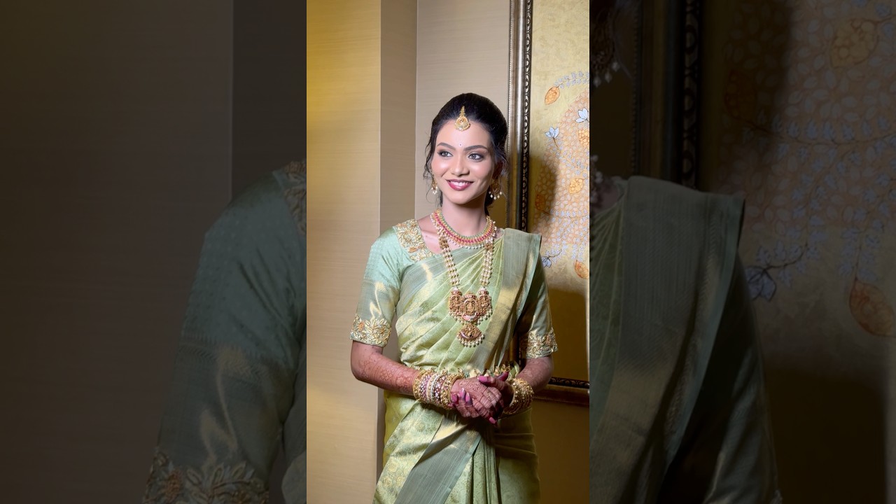 Engagement makeover by Asmitha makeover artistry❤️