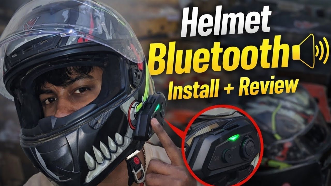 👉 Touring Build #1 | Smart Helmet Upgrade 🔥
