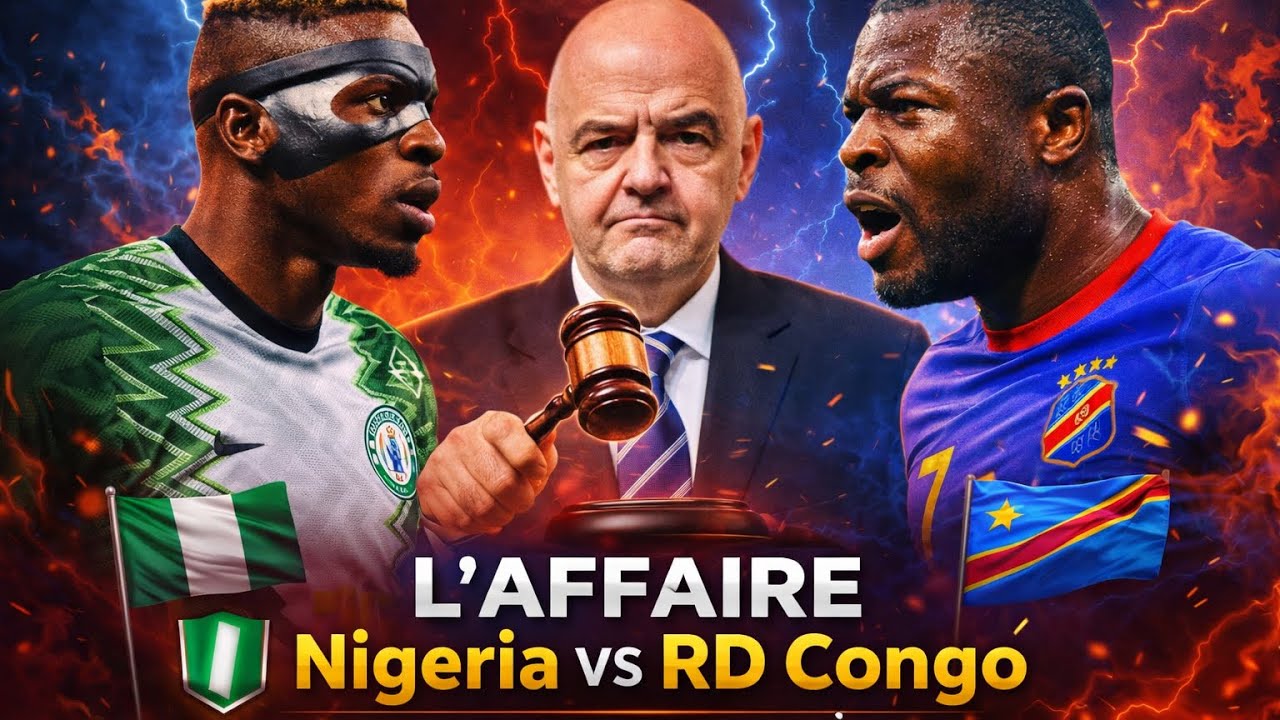 Affaire Rd Congo vs Nigeria la Fifa tranche 