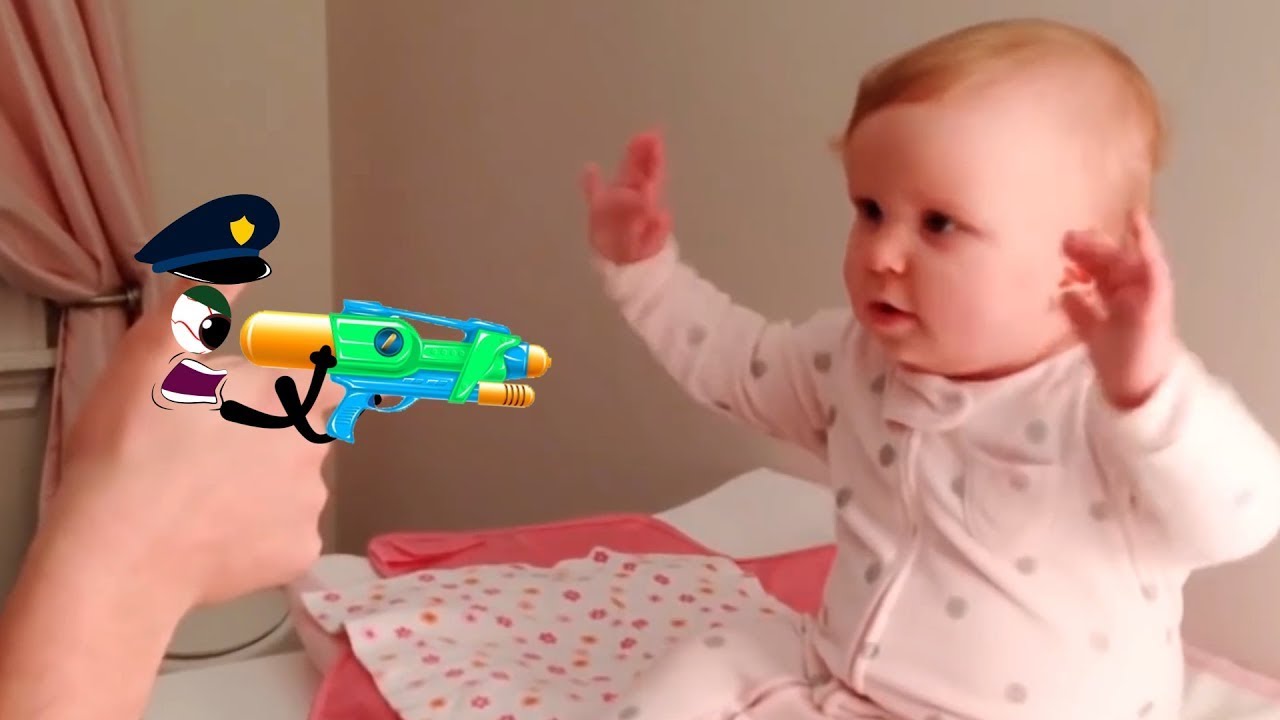 Try Not to Laugh   Cutest Baby Fails Moments - Woa Funny Doodles