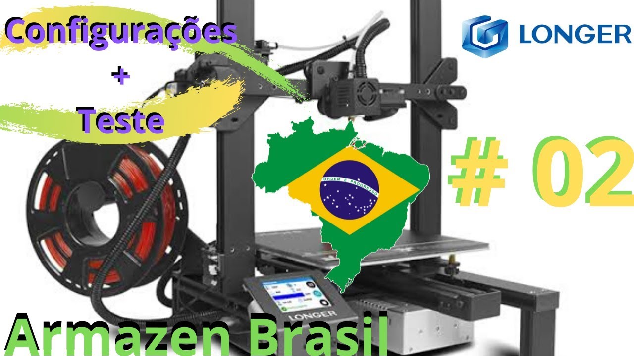 Longer Lk4 - A Impressora 3D do momento | Configuraçoes e Testes