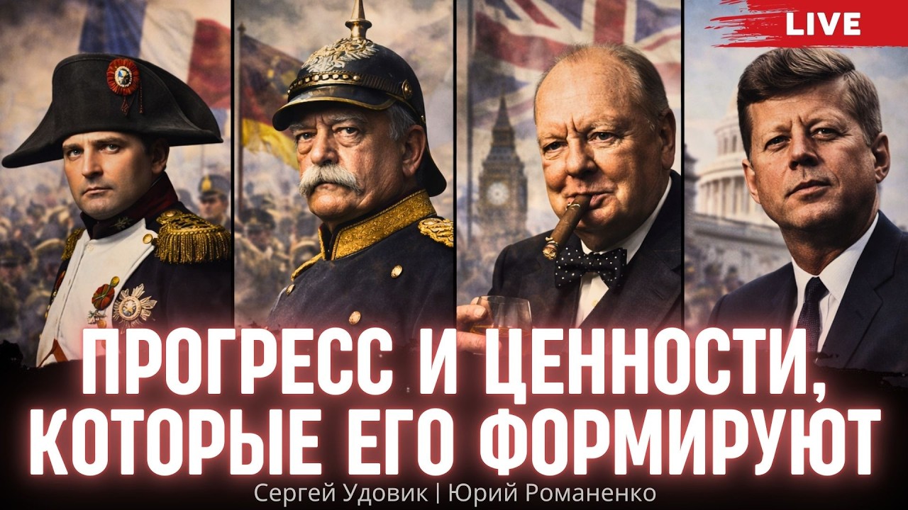 Прогресс и ценности, которые его формируют. Сергей Удовик, Юрий Романенко