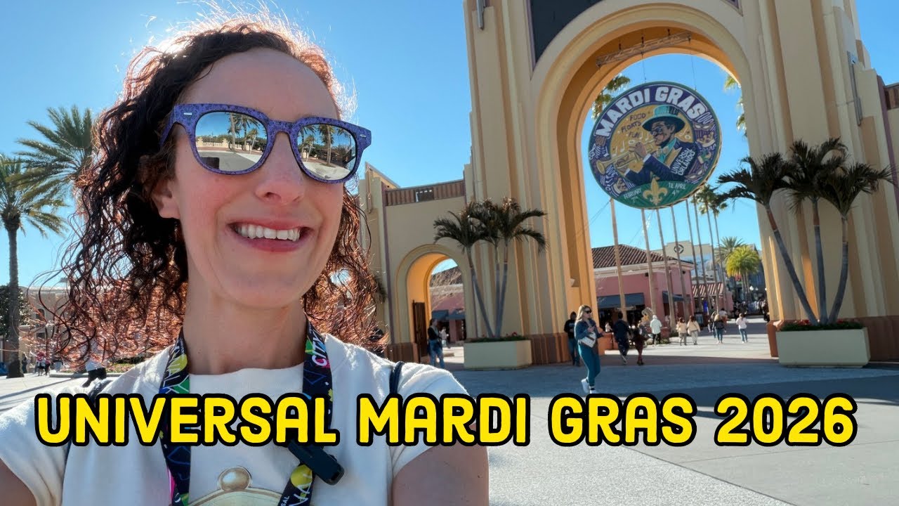 Mardi Gras 2026 at Universal Orlando 🎭 | Food, Floats & Big Party Vibes