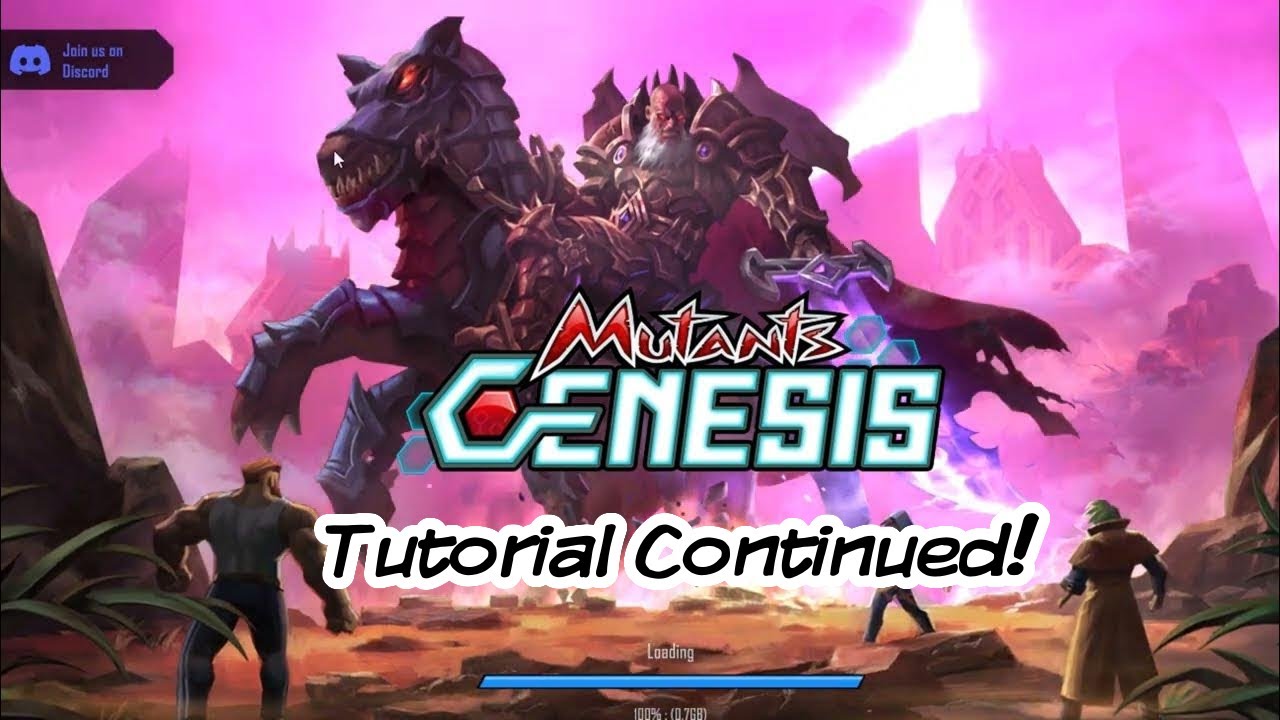 Mutants: Genesis Tutorial Story Continued