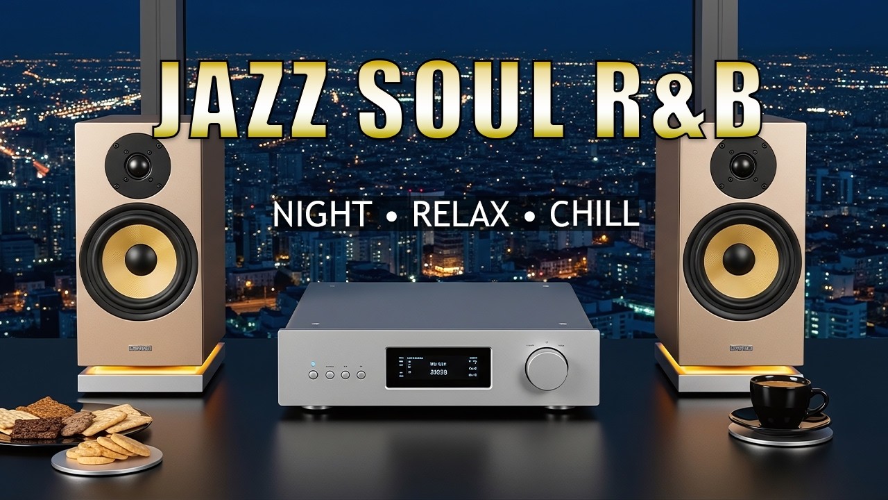 Smooth Jazz & Soulful R&B 🎧 Soft Instrumentals for Peaceful Relaxation & Calm Listening 🌿
